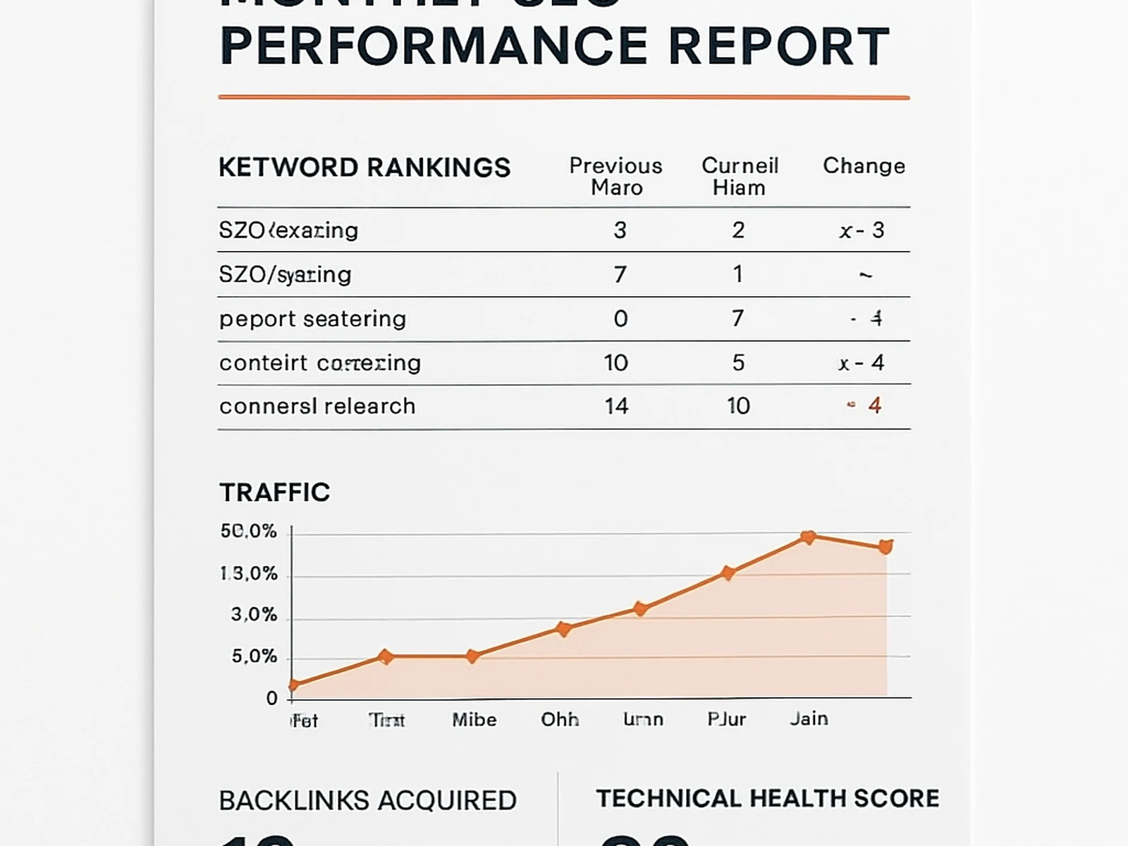 SEO Monthly Retainer — detail